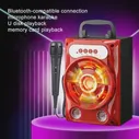 Портативный динамик Bluetooth Беспроводной стерео сабвуфер Басовые динамики Поддержка колонки FM-радио TF AUX USB Пульт дистанционного управления