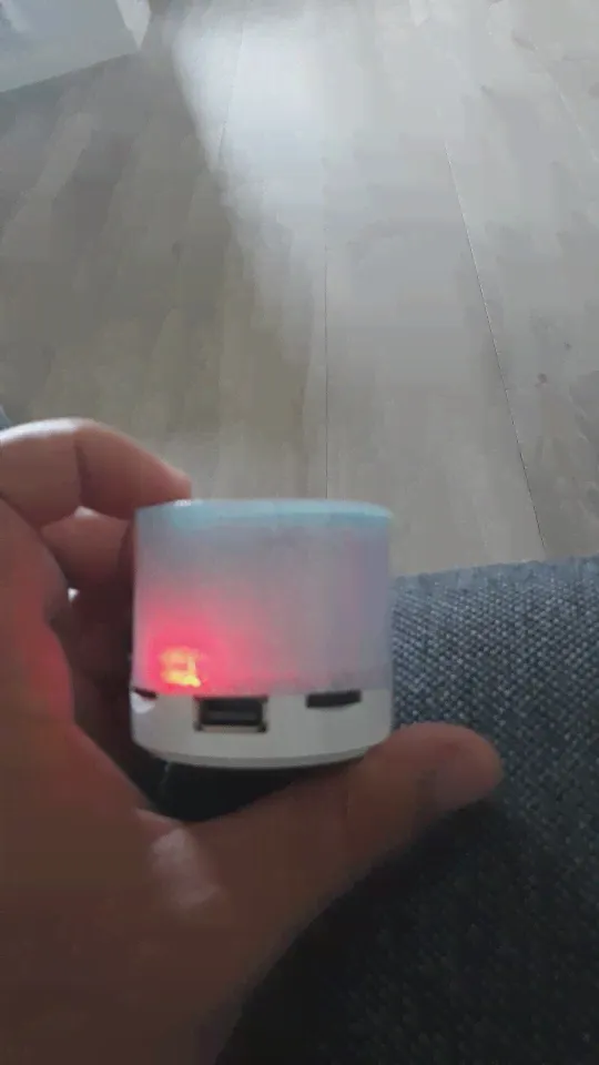 🛍 Динамик портативный Bluetooth динамик с подсветкой, со светодиодной подсветкой, динамики для мобильного телефона-2