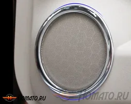 Накладки на динамики для Nissan X-Trail (T32) 2014+ | 4 части