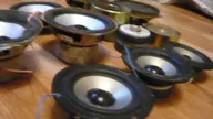 динамики PolkAudio Cortland нч/сч магниты диффузор запчасти для колонок акустика + Mitsubishi целый
