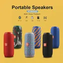 Bluetooth-динамик TG117, Портативные беспроводные динамики для телефона, компьютера, стереомузыки объемного звучания, Водонепроницаемые наружные колонки