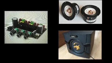 Audio Labs 4” fullrange + SUB