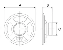 YD103-29 5W 4ohm динамики