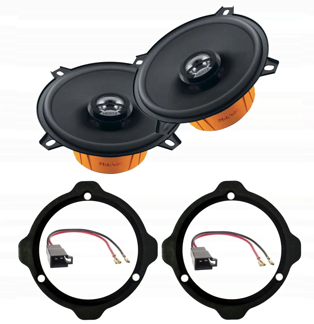 HERTZ DCX 130.3 ДИНАМИКИ AUDI A3 8L ПРОСТАВКИ МДФ-0