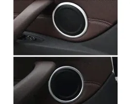 Декоративные накладки на дверные динамики BMW X1 F48 2016+ B