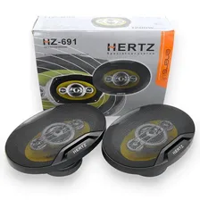 Динамики коаксиальные, овальные 16.3 23.7 см, (6 9 дюйм), 1200вт, HERTZ