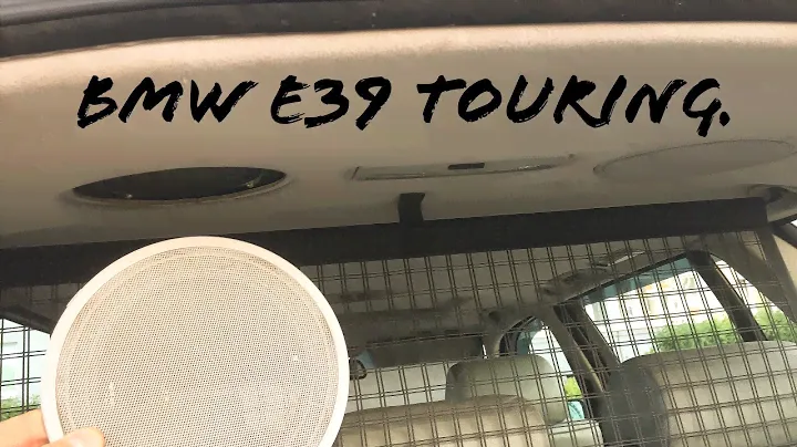 Как снять задние динамики BMW е39 туринг (BMW e39 Touring).