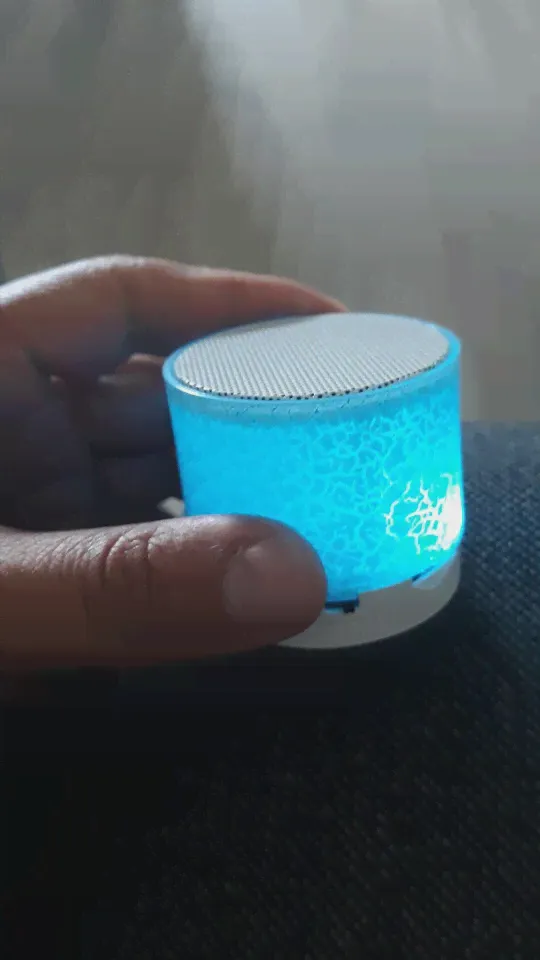 🛍 Динамик портативный Bluetooth динамик с подсветкой, со светодиодной подсветкой, динамики для мобильного телефона-0