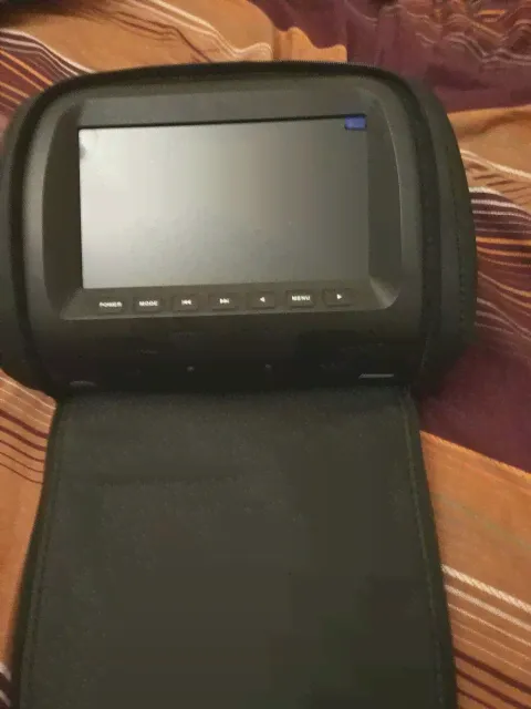 🛍 Универсальный 7-дюймовый автомобильный подголовник MP4 Подушка монитор мультимедийный плеер с зажигалкой адаптер USB SD MP5 FM Динамики